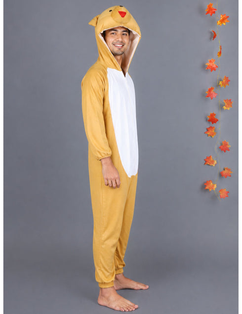 Brown Honey Bear Animal Fancy Dress Costume | For Kids & Adults