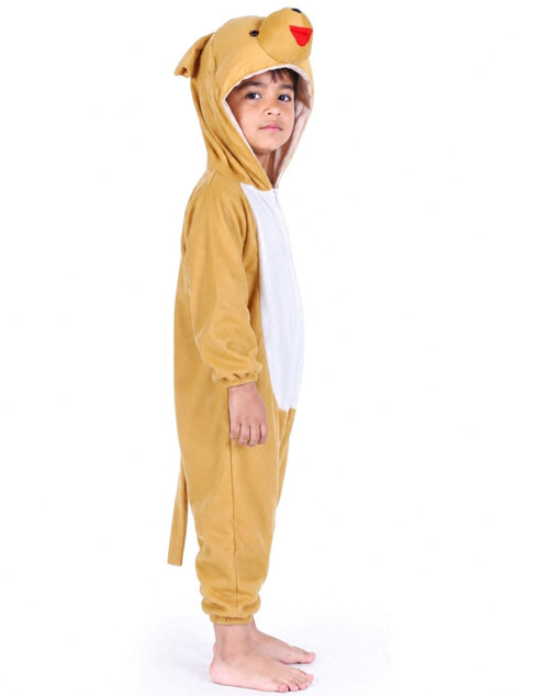 Brown Honey Bear Animal Fancy Dress Costume | For Kids & Adults