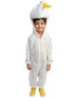 White Swan Duck Aquatic Bird Kids Fancy Dress Costume for Boys and Girls - Cute Animal Theme Outfit for School Competitions, Annual Functions & Halloween Parties Kids Fancy Dress Costume