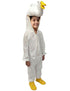 White Swan Duck Aquatic Bird Kids Fancy Dress Costume for Boys and Girls - Cute Animal Theme Outfit for School Competitions, Annual Functions & Halloween Parties Kids Fancy Dress Costume