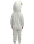 White Swan Duck Aquatic Bird Kids Fancy Dress Costume for Boys and Girls - Cute Animal Theme Outfit for School Competitions, Annual Functions & Halloween Parties Kids Fancy Dress Costume