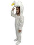 White Swan Duck Aquatic Bird Kids Fancy Dress Costume for Boys and Girls - Cute Animal Theme Outfit for School Competitions, Annual Functions & Halloween Parties Kids Fancy Dress Costume