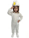 White Swan Duck Aquatic Bird Kids Fancy Dress Costume for Boys and Girls - Cute Animal Theme Outfit for School Competitions, Annual Functions & Halloween Parties Kids Fancy Dress Costume