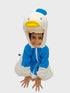 BookMyCostume Comical Sailor Duck Cartoon Kids Fancy Dress Costume | Blue & White