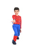 Red Blue Superhero Kids Fancy Dress Costume - Premium