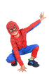 Red Blue Superhero Kids Fancy Dress Costume - Premium