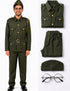 Subhash Chandra Bose Freedom Fighter Kids Fancy Dress Costume - Green