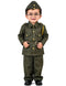 Subhash Chandra Bose Freedom Fighter Kids Fancy Dress Costume - Green