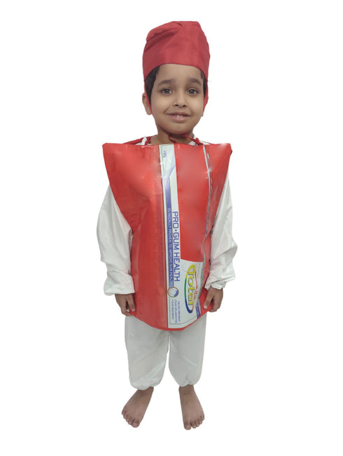 Toothpaste Kids Fancy Dress Costume