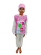 BookMyCostume Pink Handwash Hygeine Kids Fancy Dress Costume