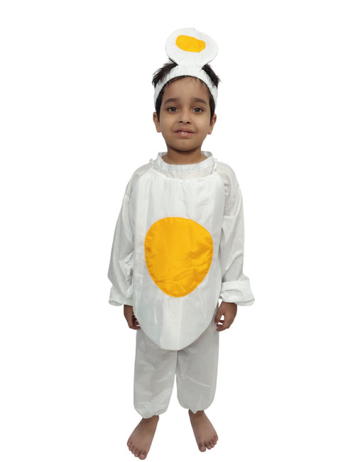 Egg With Yolk Kids Fancy Dress Costume