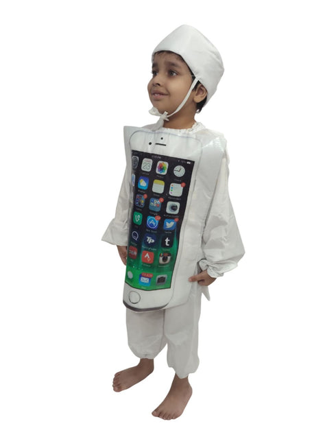 Mobile Phone Digital India Kids Fancy Dress Costume