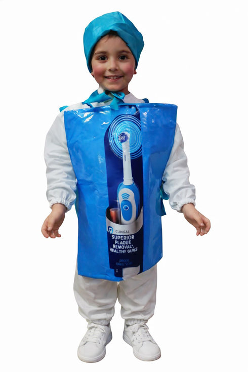 Toothbrush Bathroom Items Kids Fancy Dress Costume