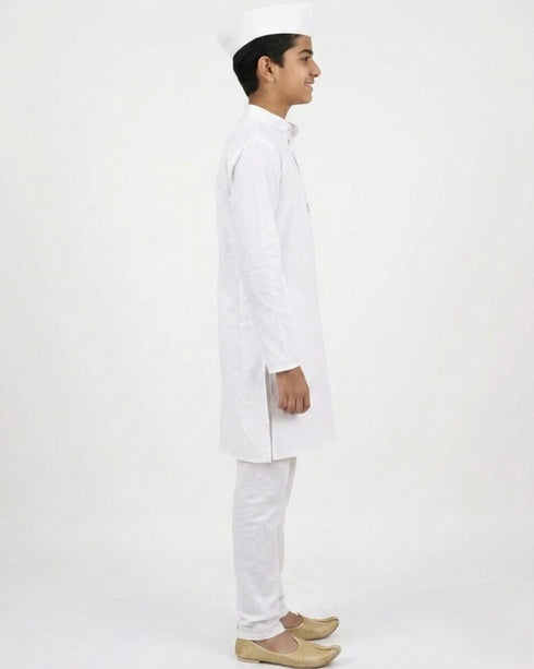 Indian Politician Parliamentarian Neta Ji National Leader Kids Fancy Dress Costume