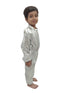BookMyCostume Silver Jumpsuit Fancy Dress Costume