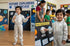 Silver Jumpsuit Fancy Dress Costume