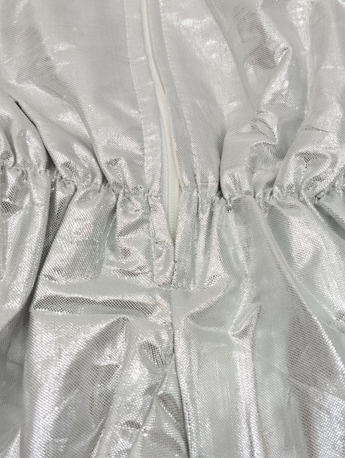 BookMyCostume Silver Jumpsuit Fancy Dress Costume