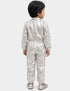 Silver Jumpsuit Fancy Dress Costume