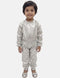 Silver Jumpsuit Fancy Dress Costume