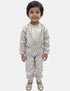 Silver Jumpsuit Fancy Dress Costume