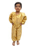 BookMyCostume Golden Jumpsuit Fancy Dress Costume