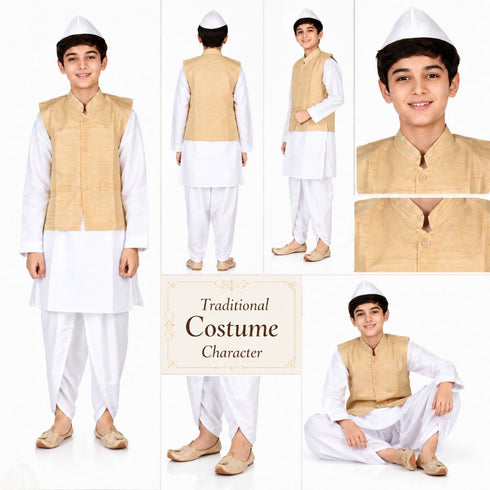 Lal Bahadur Shastri Freedom Fighter Kids Fancy Dress Costume