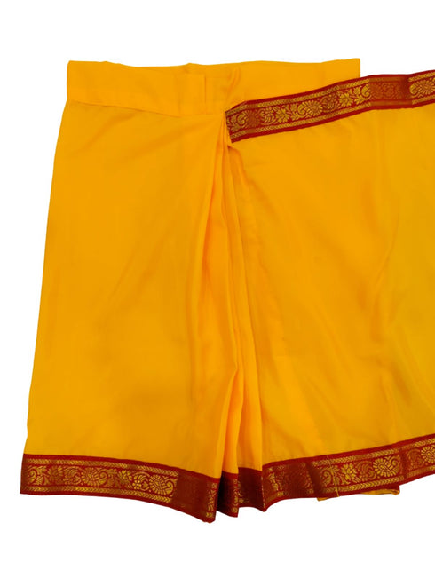 Teacher Yellow Saree Professional Kids Fancy Dress Costume