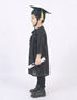 Black Graduate Convocation Degree Graduation Day Gown & Cap Kids & Adults Fancy Dress Costume