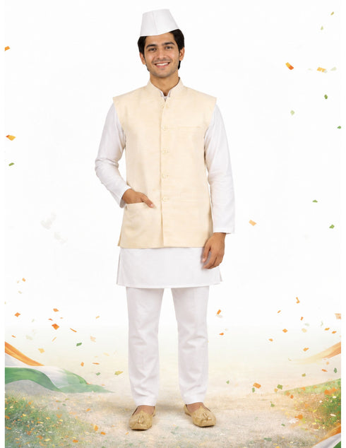 Pandit Ji Jawahar Lal Nehru First Indian Prime Minister National Leader for Boys Kids Adult Fancy Dress Costume