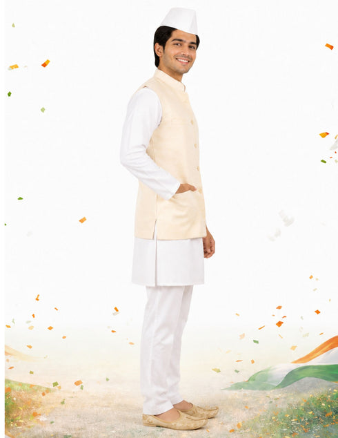Pandit Ji Jawahar Lal Nehru First Indian Prime Minister National Leader for Boys Kids Adult Fancy Dress Costume