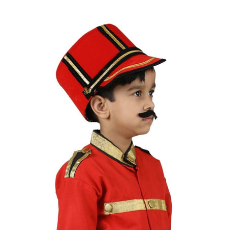 British Soldier Mangal Pandey Sepoy Hat Fancy Dress Costume Accessories