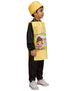Yellow Butter Food Kids Fancy Dress Costume