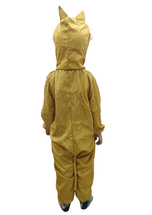 BookMyCostume Brown Fox Clever Animal Kids Fancy Dress Costume For Kids