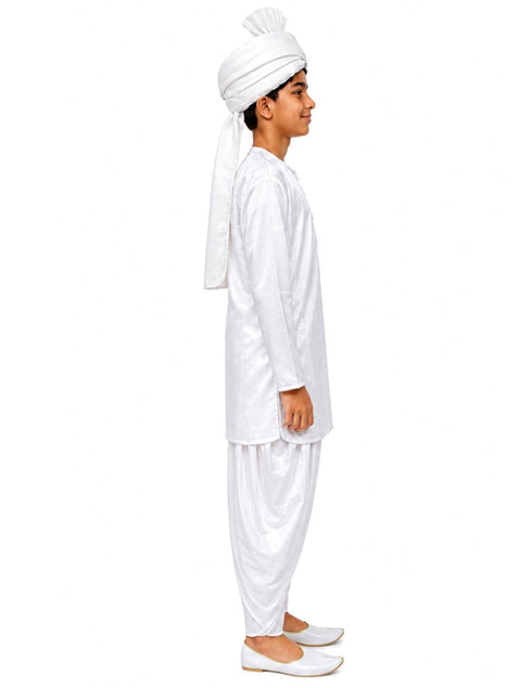 Haryanvi Boy Indian State Traditional Kids & Adult Fancy Dress Costume