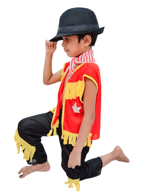 BookMyCostume American Cowboy International Kids Fancy Dress Costume - Halloween Theme - Imported