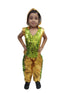 Western Dance Costume for Boys - Green & Golden - Tshirt with Trousers - Premium