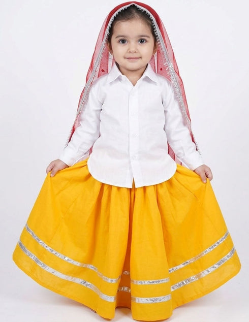 Haryana State Traditional Thel Costume for Girls and Women