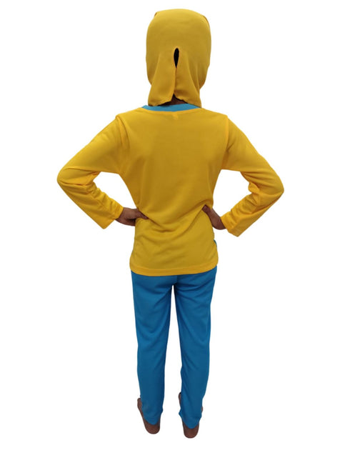 Yellow Childlike Cartoon Character (Despicable Me) Kids Fancy Dress Costume | Standard