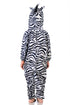 BookMyCostume Zebra African Equids Animal Kids Fancy Dress Costume | Black & White