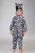 BookMyCostume Zebra African Equids Animal Kids Fancy Dress Costume | Black & White