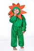 BookMyCostume Orange Flower Kids Fancy Dress Costume