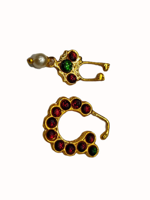 Complete Heavy Jewellery 10 Pcs Set Accessory for Girls Kids & Adult Fancy Dress Costume