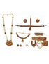 Complete Heavy Jewellery 10 Pcs Set Accessory for Girls Kids & Adult Fancy Dress Costume