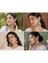 Big Silver Jhumka Earrings Jewellery - Traditional Fancy Dress Costume Accessory for Girls