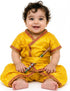 Baby Krishna Kanha Kanhaiya Dhoti Kurta Polka Dots with Flute for Boys Kids & Adult Fancy Dress Costume