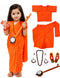 Meera Mirabai Krishna Lover and Devotee Kids Fancy Dress Costume for Girls & Women