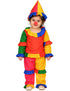 Joker Colorful Clown Kids Adults Fancy Dress Costume