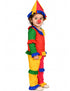 Joker Colorful Clown Kids Adults Fancy Dress Costume