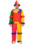 Joker Colorful Clown Kids Adults Fancy Dress Costume