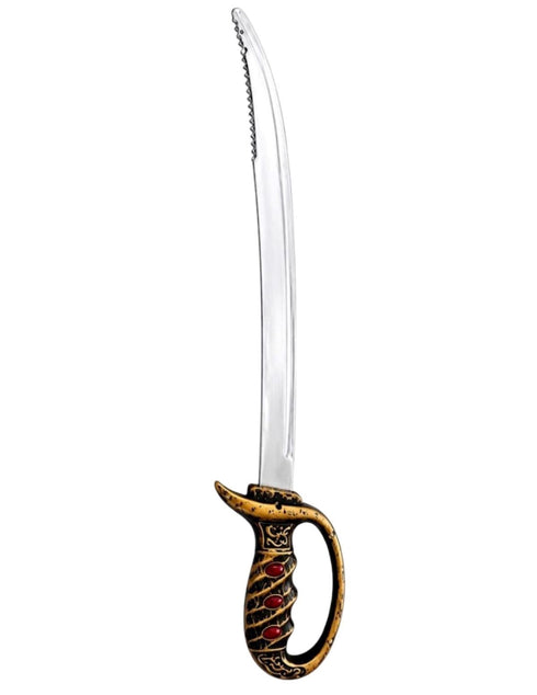 Sword Indian Talwar Plastic Toy Accessory for Kids and Adults Fancy Dress Costume